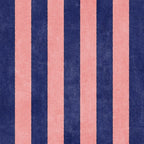 STRIPES - 005 - navy blue and pink Coffee Mug Gallery Image 2