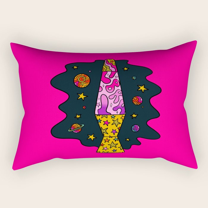 Libra Lava Lamp Rectangular Pillow Gallery Image 1