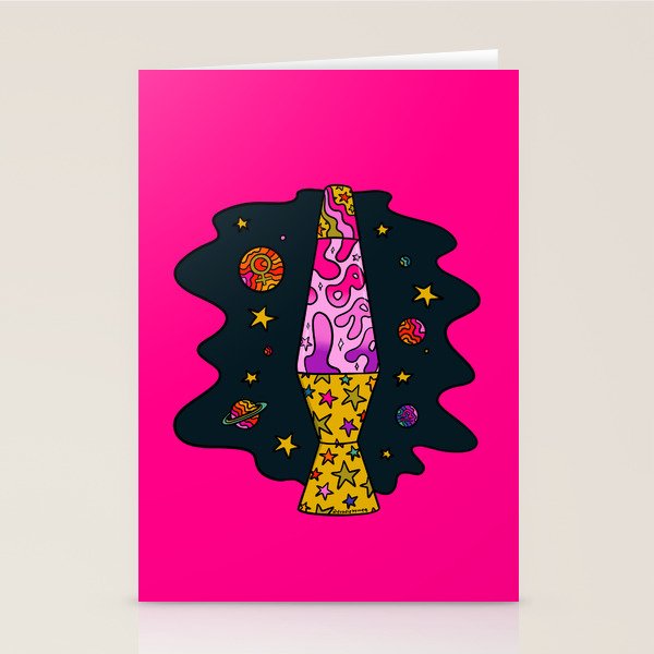 Libra Lava Lamp Stationery Card Gallery Image 1