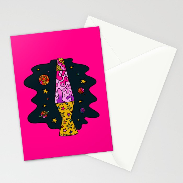 Libra Lava Lamp Stationery Card Gallery Image 2
