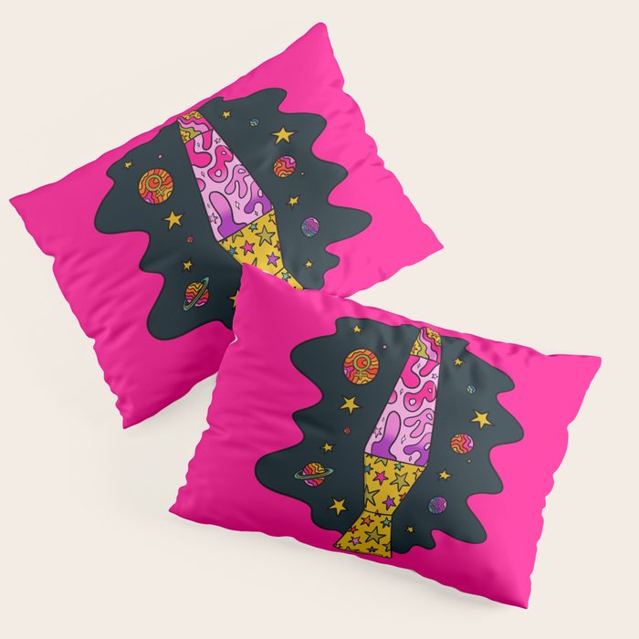 Libra Lava Lamp Pillow Sham Gallery Image 1