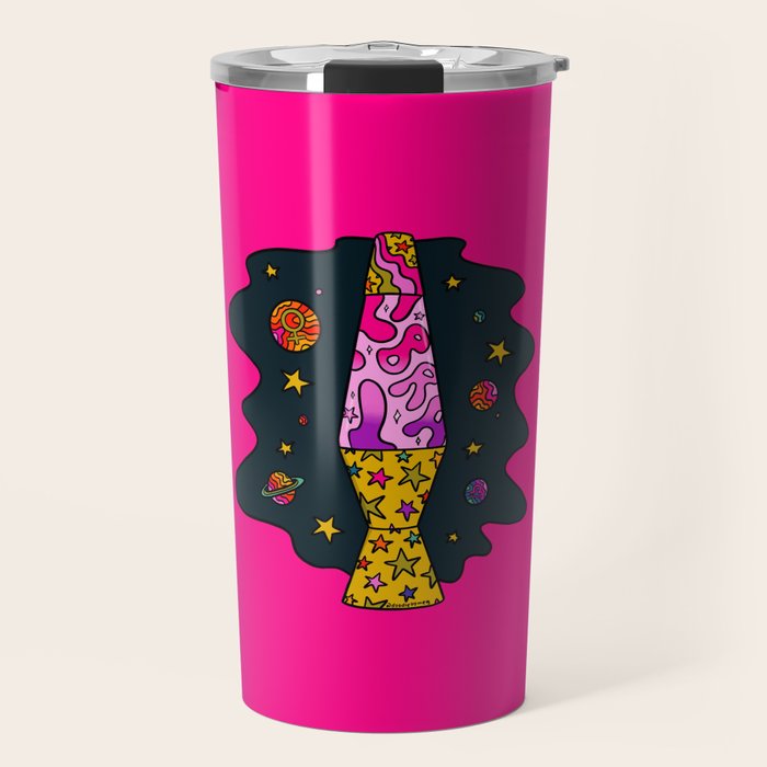 Libra Lava Lamp Travel Mug Gallery Image 1