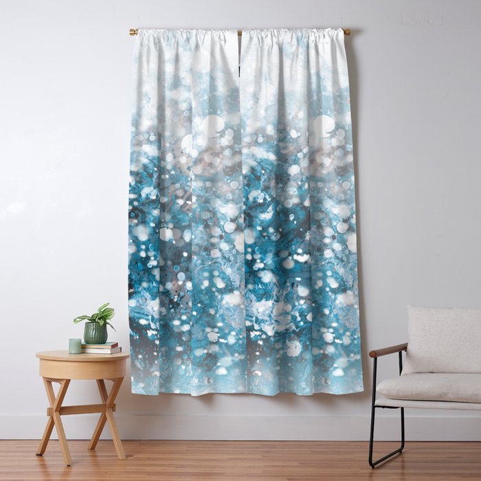 Snowflakes Window Curtain Gallery Image 1