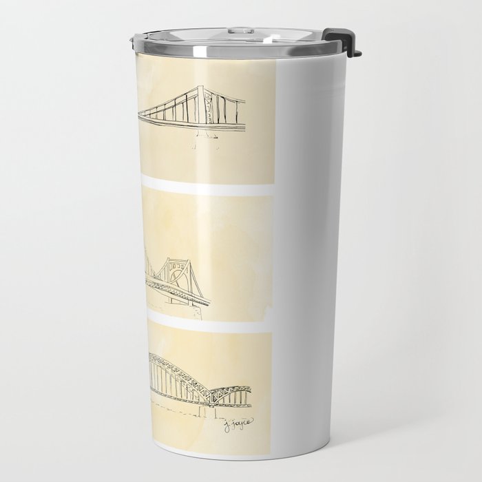 Pittsburgh Bridges Travel Mug Gallery Image 2