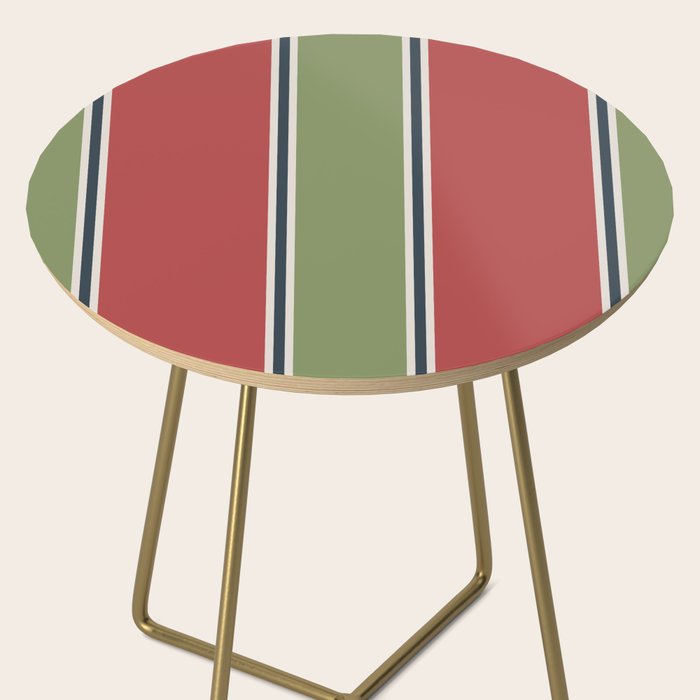 Christmas Stripes Winter 2025 Side Table Gallery Image 2