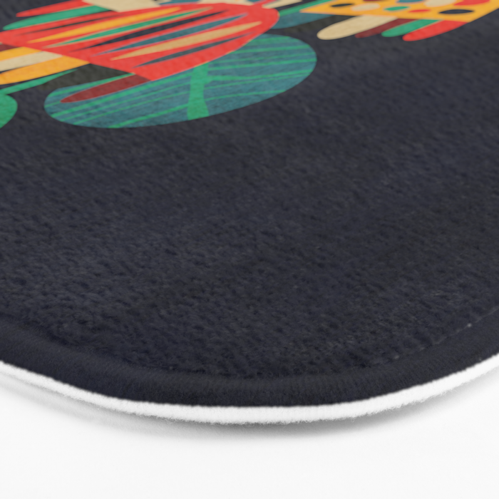 Wild Flowers Bath Mat Gallery Image 3