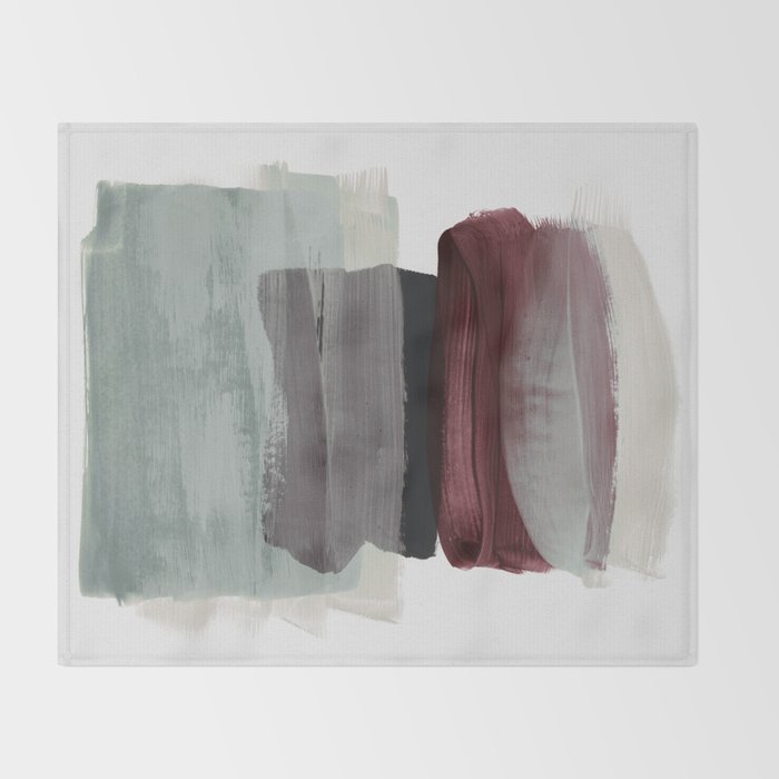 minimalism 1 one Throw Blanket Gallery Image 2
