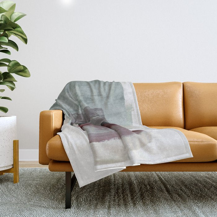 minimalism 1 one Throw Blanket Gallery Image 1