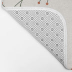 holly + stars Bath Mat Gallery Image 2