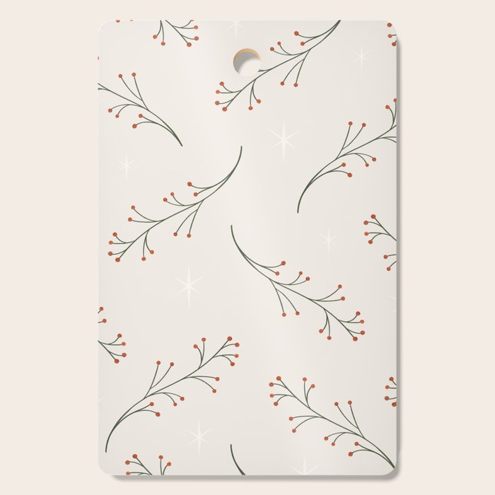 holly + stars Cutting Board Gallery Image 1