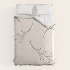 holly + stars Duvet Cover Gallery Image 6