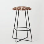 geometric triangles - brandywine Stool Gallery Image 1