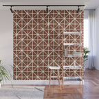 geometric triangles - brandywine Wall Mural Gallery Image 1