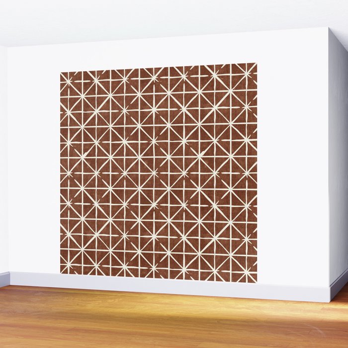 geometric triangles - brandywine Wall Mural Gallery Image 2
