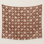 geometric triangles - brandywine Wall Tapestry Gallery Image 4