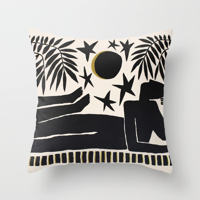The Loneliness Throw Pillow Gallery Image 6