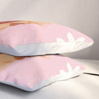 Girl who Loves Daisies Pillow Sham Gallery Image 3