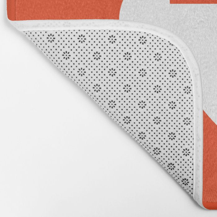 Geometric swan Bath Mat Gallery Image 2