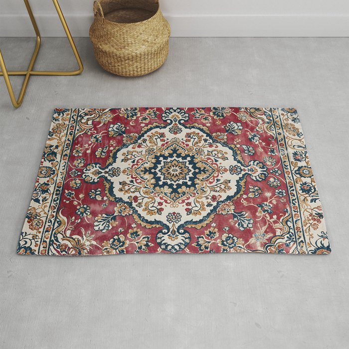 Casbah Crimson Crest Rug Gallery Image 1