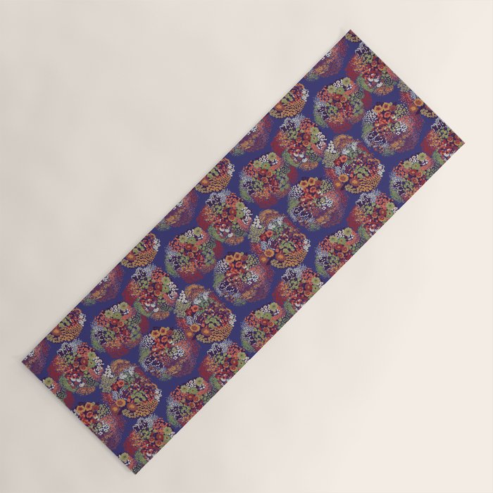 Grandma's Vintage Fabric Yoga Mat Gallery Image 1