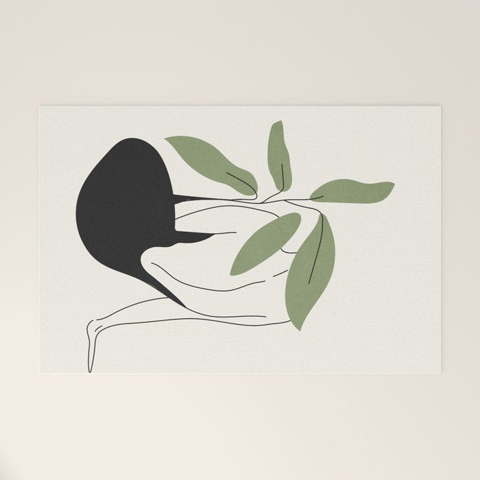 Minimal Line Shade 2 Welcome Mat Gallery Image 1