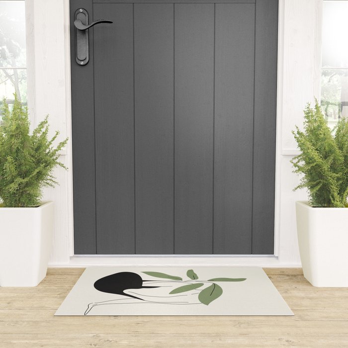 Minimal Line Shade 2 Welcome Mat Gallery Image 3