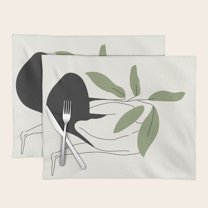 Minimal Line Shade 2 Placemat Gallery Image 1