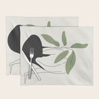 Minimal Line Shade 2 Placemat Gallery Image 1