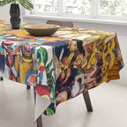 History of Mexico by Diego Rivera Tablecloth Gallery Image 3