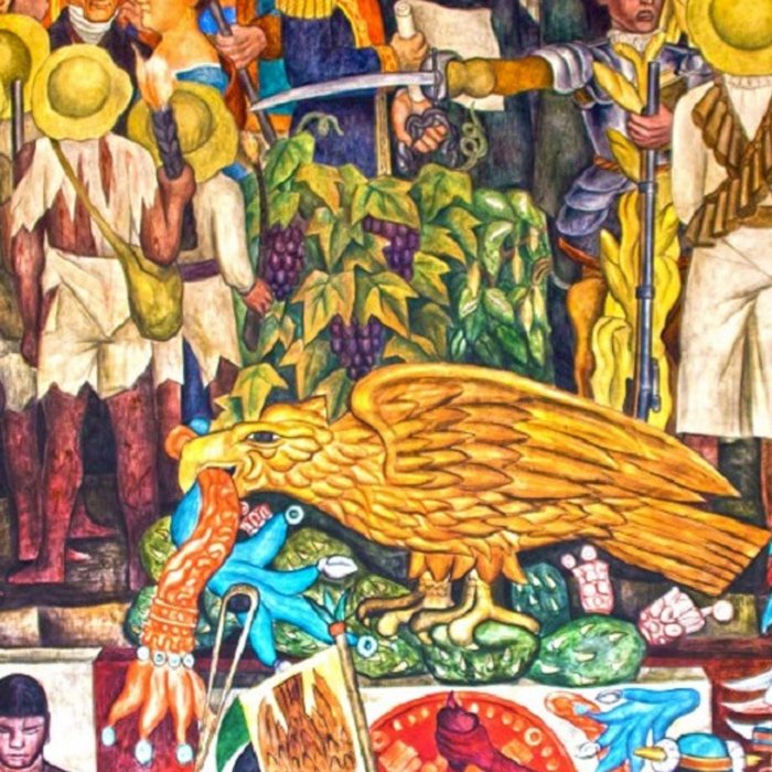 History of Mexico by Diego Rivera Coffee Mug Gallery Image 2