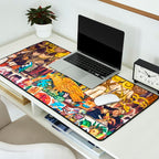 History of Mexico by Diego Rivera Desk Mat Gallery Image 2