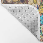 History of Mexico by Diego Rivera Bath Mat Gallery Image 2