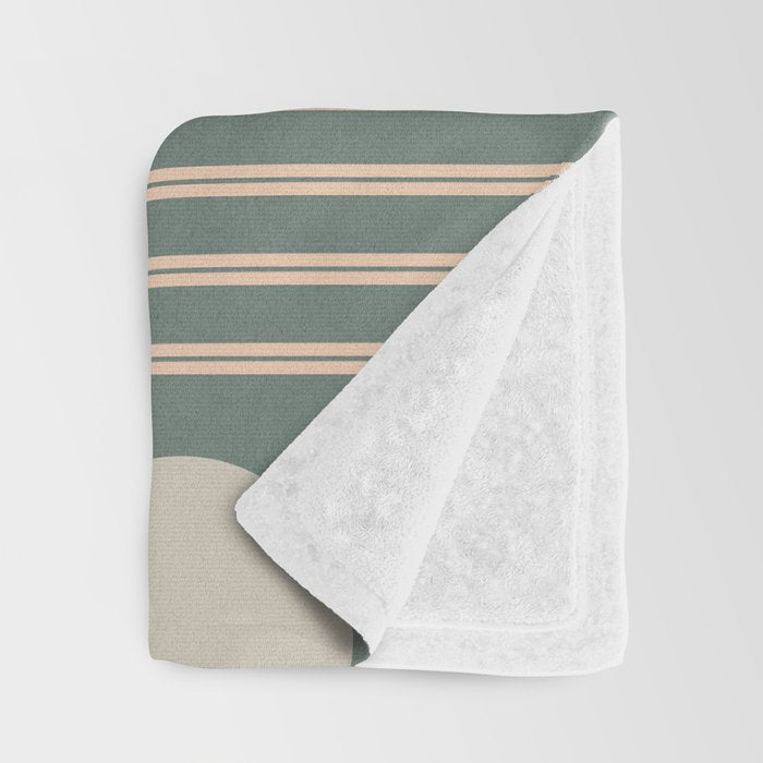 Abstract Geometric Shapes 122 Throw Blanket Gallery Image 3