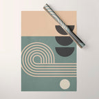 Abstract Geometric Shapes 122 Wrapping Paper Gallery Image 1