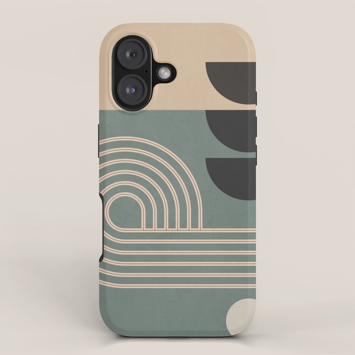 Abstract Geometric Shapes 122 iPhone Case Gallery Image 1