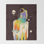 Ponder Until You Lose Yourself Throw Blanket Gallery Image 2