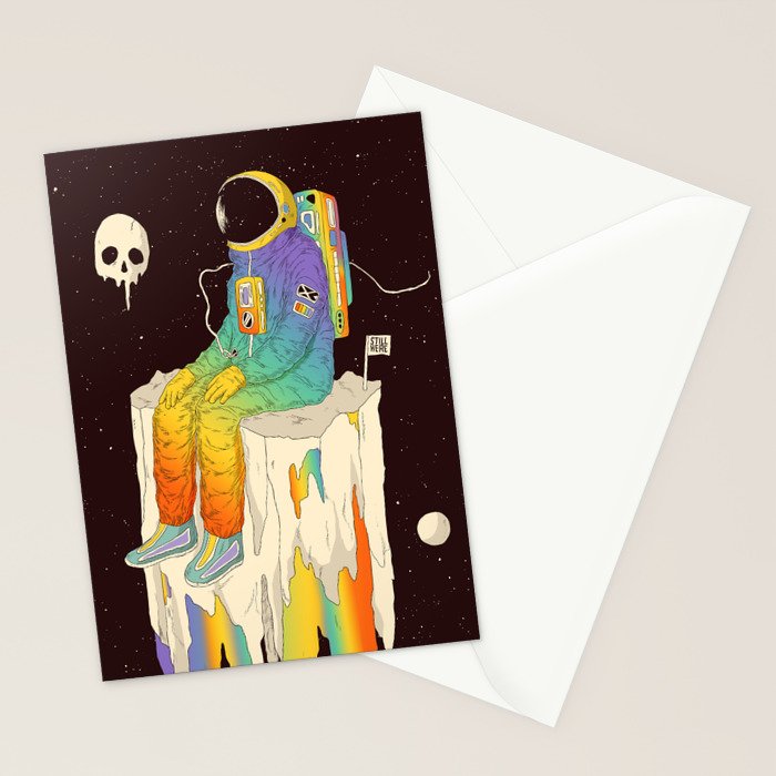 Ponder Until You Lose Yourself Stationery Card Gallery Image 2