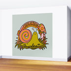 Capricorn Snail Wall Mural Gallery Image 2