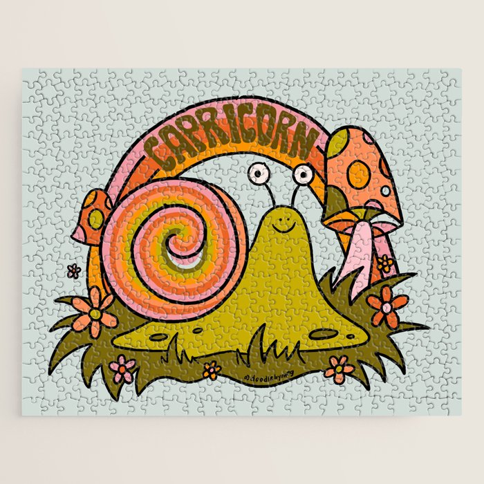 Capricorn Snail Jigsaw Puzzle Gallery Image 1