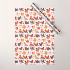 Chicken and Chick Wrapping Paper Gallery Image 1