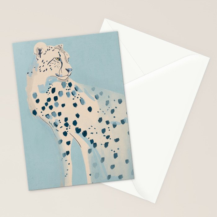 Cheetah 14 Stationery Card Gallery Image 2