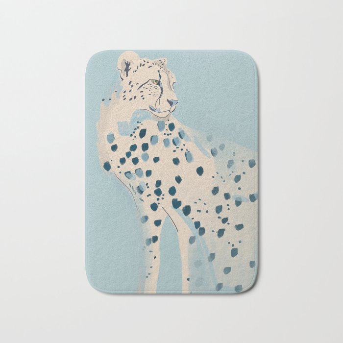Cheetah 14 Bath Mat Gallery Image 1