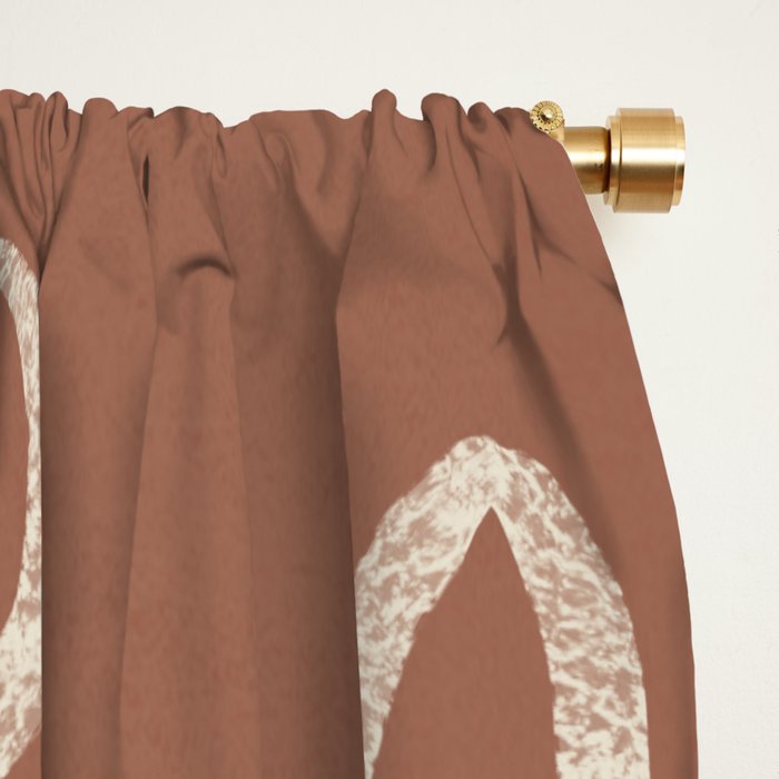 Organic Minimalist Layers 2 Window Curtain Gallery Image 2