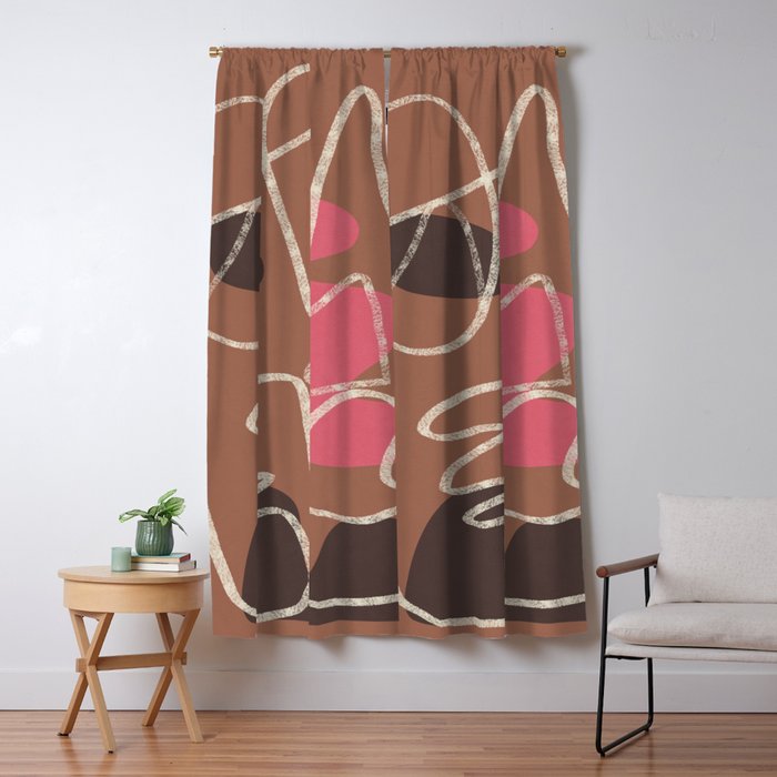Organic Minimalist Layers 2 Window Curtain Gallery Image 5