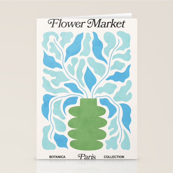 Paris: Flower Market 02 | Botanica Edition Stationery Card Gallery Image 2