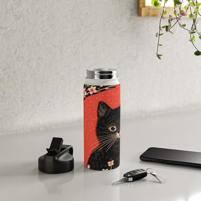 Valentines Kitty Water Bottle Gallery Image 4