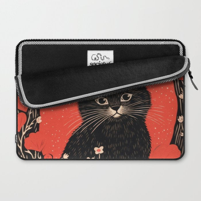 Valentines Kitty Laptop Sleeve Gallery Image 2