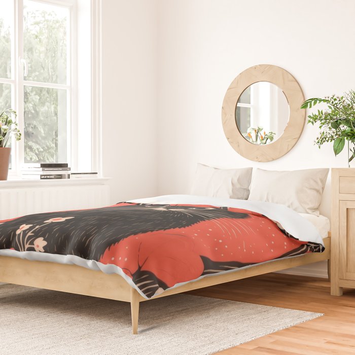 Valentines Kitty Duvet Cover Gallery Image 2