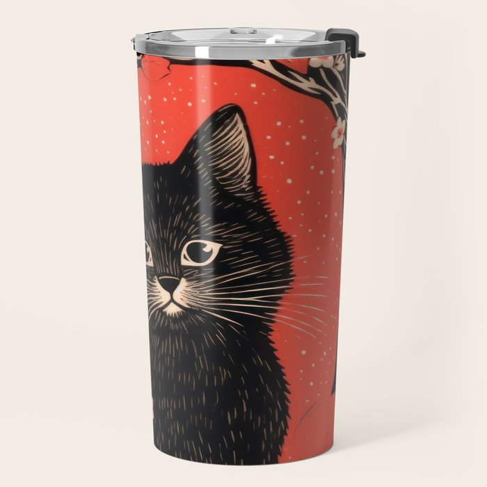 Valentines Kitty Travel Mug Gallery Image 2