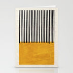 Sunshine Color Field Rothko Inspired Abstract Mid Century Modern Geometric Pattern Stationery Card Gallery Image 2